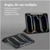 Accezz Smart Silicone Bookcase voor Apple iPad Pro 13 (2024) M4 Zwart