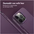 Accezz MagSafe Leather Backcover iPhone 13 Pro Paars