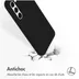 Accezz Liquid Silicone Backcover Samsung Galaxy S23 Plus Zwart