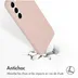 Accezz Liquid Silicone Backcover Samsung Galaxy S23 Plus Roze