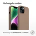 Accezz Liquid Silicone Backcover met MagSafe voor Apple iPhone 14 - Lichtbruin Lichtbruin