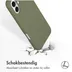 Accezz Liquid Silicone Backcover met MagSafe iPhone 16 Lichtgroen