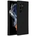 Accezz Liquid Silicone Backcover Samsung Galaxy S23 Ultra Zwart