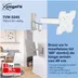 Vogels TVM 3245 Draaibare tv-beugel Wit