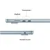Apple MacBook Air 15 inch (2026) M5 (10 CPU / 10 GPU) 24GB/1TB Blauw