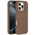 Accezz Liquid Silicone Backcover met MagSafe iPhone 16 Pro Max Lichtbruin