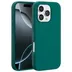 Accezz Liquid Silicone Backcover met MagSafe voor Apple iPhone 16 Pro Donkergroen