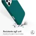 Accezz Liquid Silicone Backcover met MagSafe voor Apple iPhone 16 Pro Donkergroen