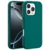 Accezz Liquid Silicone Backcover met MagSafe voor Apple iPhone 16 Pro Max Donkergroen