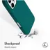 Accezz Liquid Silicone Backcover met MagSafe voor Apple iPhone 16 Pro Max Donkergroen