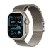 Apple Watch Ultra 2 GPS + Cellular 49mm Titanium Case met Titanium Milanese Loop - S Beige