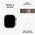 Apple Watch Ultra 2 GPS + Cellular 49mm Titanium Case met Titanium Milanese Loop - S Beige