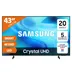 Samsung Crystal UHD 43U8070H (2026)