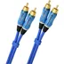 Oehlbach Audio-cinchkabel Stereo 1,0 m Blauw