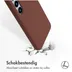 Accezz Liquid Silicone Backcover met MagSafe voor Samsung Galaxy S24 Plus Bruin