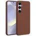 Accezz Liquid Silicone Backcover met MagSafe voor Samsung Galaxy S24 Plus Bruin