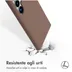 Accezz Liquid Silicone Backcover met MagSafe voor Samsung Galaxy S24 Ultra Lichtbruin