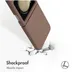 Accezz Liquid Silicone Backcover met MagSafe voor Samsung Galaxy Z Flip 5 Lichtbruin