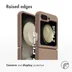 Accezz Liquid Silicone Backcover met MagSafe voor Samsung Galaxy Z Flip 5 Lichtbruin