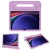 Accezz Kidsproof Backcover met handvat Samsung Galaxy Tab S9 / Tab S9 FE Lila
