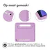 Accezz Kidsproof Backcover met handvat Samsung Galaxy Tab S9 / Tab S9 FE Lila