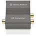 Oehlbach Digitaal-analoogconverter, coaxiale en optische ingang voor digitaal signaal Bruin