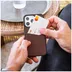 Accezz Premium Leather Card Slot Backcover iPhone 13 Pro Max Bruin