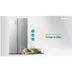 Hisense RS3P558NEFD Zwart