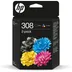 HP 308 Cartridges Combo Pack Multi-color