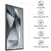 Accezz Gehard Glas Screenprotector Samsung Galaxy S24 Ultra Transparant