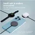 Accezz Wireless MagSafe Charger USB-C - 1 meter Zwart