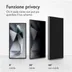 Accezz Gehard Glas Privacy Screenprotector Samsung Galaxy S24 Ultra Transparant