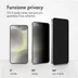 Accezz Gehard Glas Privacy Screenprotector Samsung Galaxy S24 Transparant