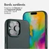 Accezz MagSafe Leather Backcover voor iPhone 16 Pro Max Donkergroen