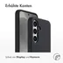 Accezz Liquid Silicone Backcover voor Samsung Galaxy S25 Zwart