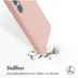 Accezz Liquid Silicone Backcover voor Samsung Galaxy S25 Roze