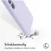 Accezz Liquid Silicone Backcover voor Samsung Galaxy S25 Paars