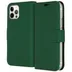 Accezz Wallet Softcase Bookcase iPhone 12 (Pro) Groen