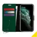 Accezz Wallet Softcase Bookcase iPhone 12 (Pro) Groen