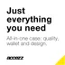 Accezz Wallet Softcase Bookcase iPhone 12 (Pro) Groen