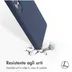 Accezz Liquid Silicone Backcover voor Samsung Galaxy S25 Ultra Donkerblauw