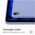 Accezz Liquid Silicone Backcover met penhouder iPad Air 5 (2022) / Air 4 (2020) Lila