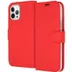 Accezz Wallet Softcase Bookcase iPhone 12 Pro Max Rood