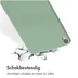 Accezz Liquid Silicone Backcover met penhouder iPad Air 5 (2022) / Air 4 (2020) Groen