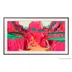 Samsung Verwisselbare lijst 85 inch The Frame Modern – Walnoothout look (2021-2025) Walnoot