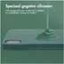 Accezz Liquid Silicone Backcover met penhouder iPad Pro 11 (2018 - 2022) Donkergroen