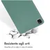 Accezz Liquid Silicone Backcover met penhouder iPad Pro 11 (2018 - 2022) Donkergroen