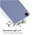 Accezz Liquid Silicone Backcover met penhouder iPad Pro 11 (2018 - 2022) Lila