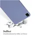 Accezz Liquid Silicone Backcover met penhouder iPad Pro 11 (2018 - 2022) Lila
