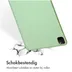 Accezz Liquid Silicone Backcover met penhouder iPad Pro 12.9 (2022) / Pro 12.9 (2021) / Pro 12.9 (2020) Groen